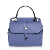 Geanta dama din piele naturala DiAmanti Morenata Violet Very Peri